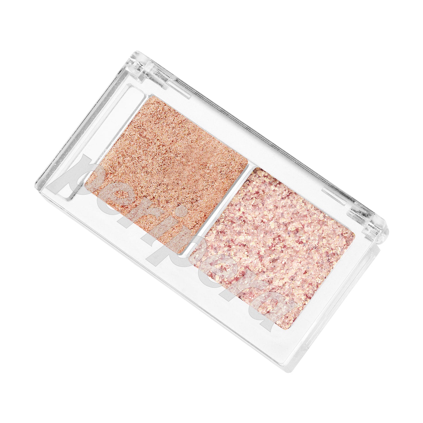 Duo Pocket Glitter Shadow 01 Caramelized Salt | Peripera