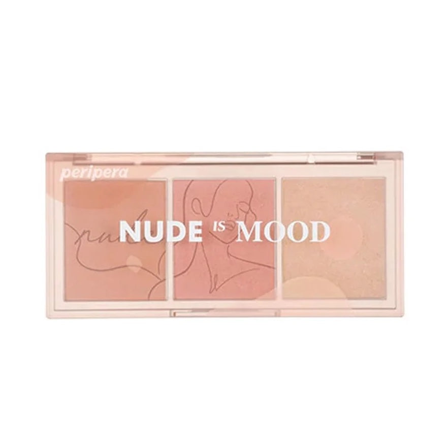 All Take Mood Cheek Palette #1 Nude Is Mood | Peripera
