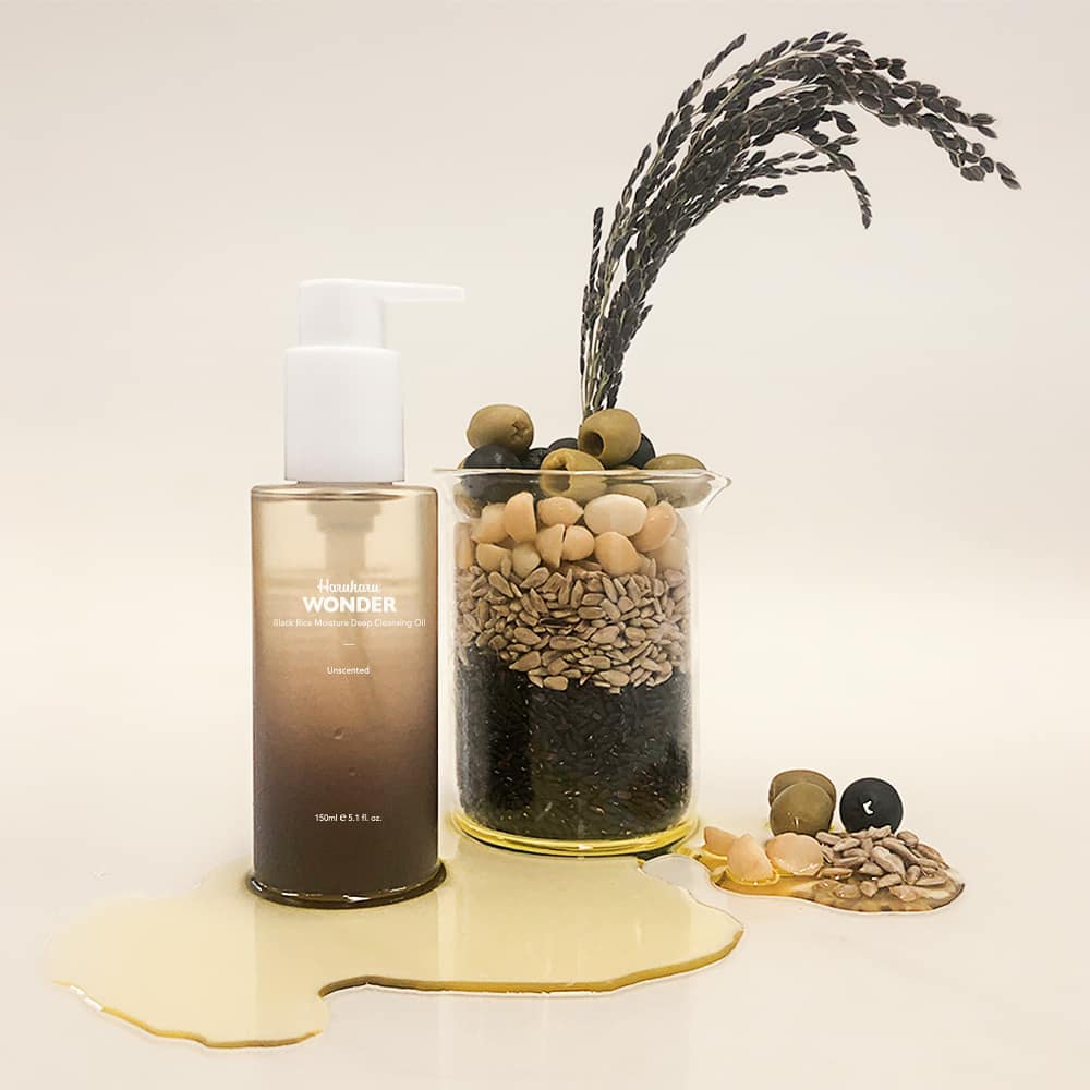 Black Rice Moisture Deep Cleansing Oil 150ml | HaruHaru Wonder