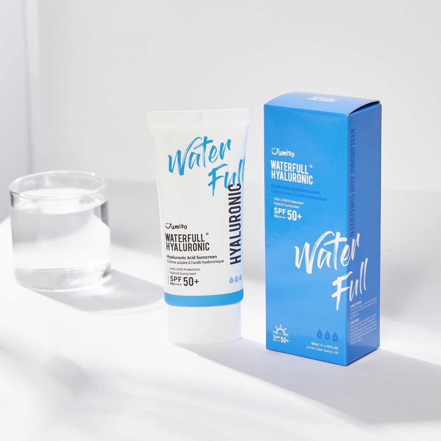 Waterfull Hyaluronic Acid Sunscreen SPF50+ PA++++ 50ml | HelloSkin Jumiso