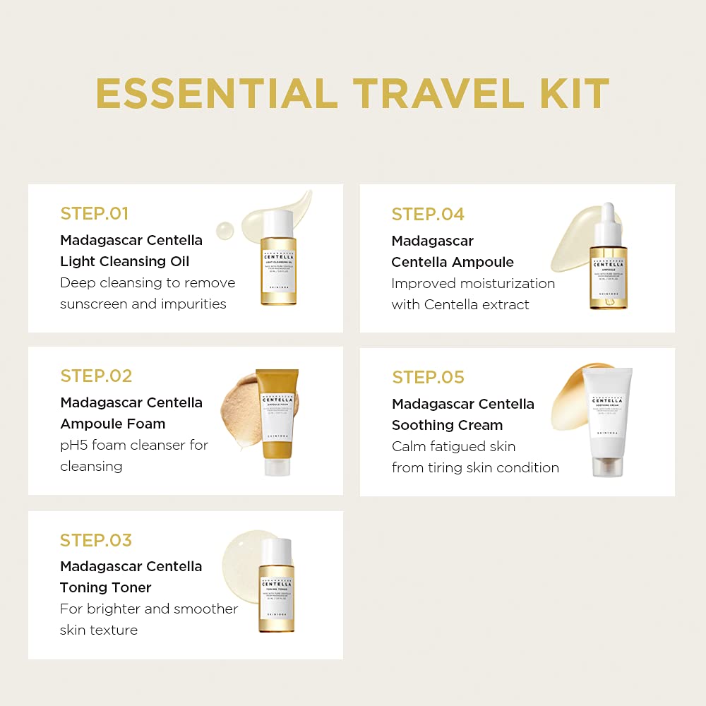 Madagascar Centella Travel Kit | SKIN1004