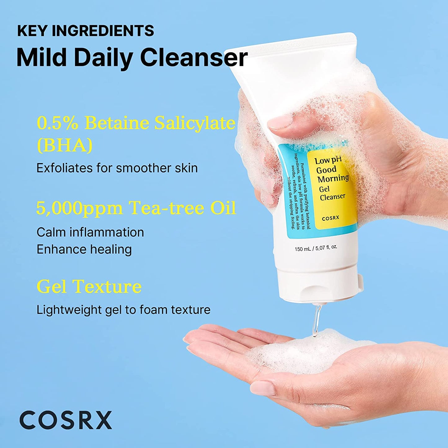 Low pH Good Morning Gel Cleanser 150ml | COSRX