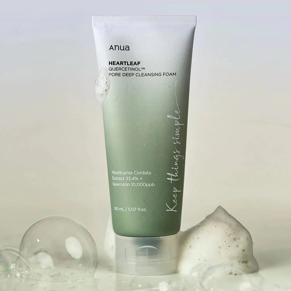 Heartleaf Quercetinol Pore Deep Cleansing Foam 150ml | Anua