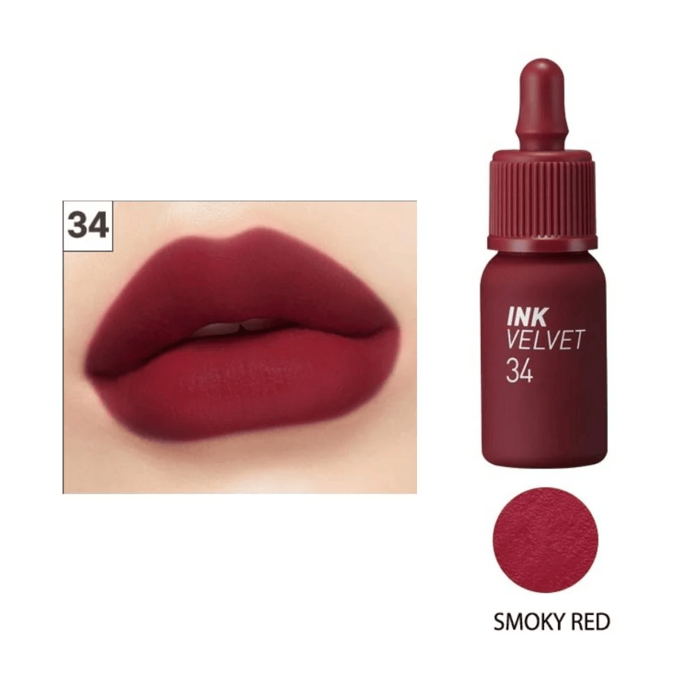 Ink Velvet (#34 Smoky Red) | Peripera