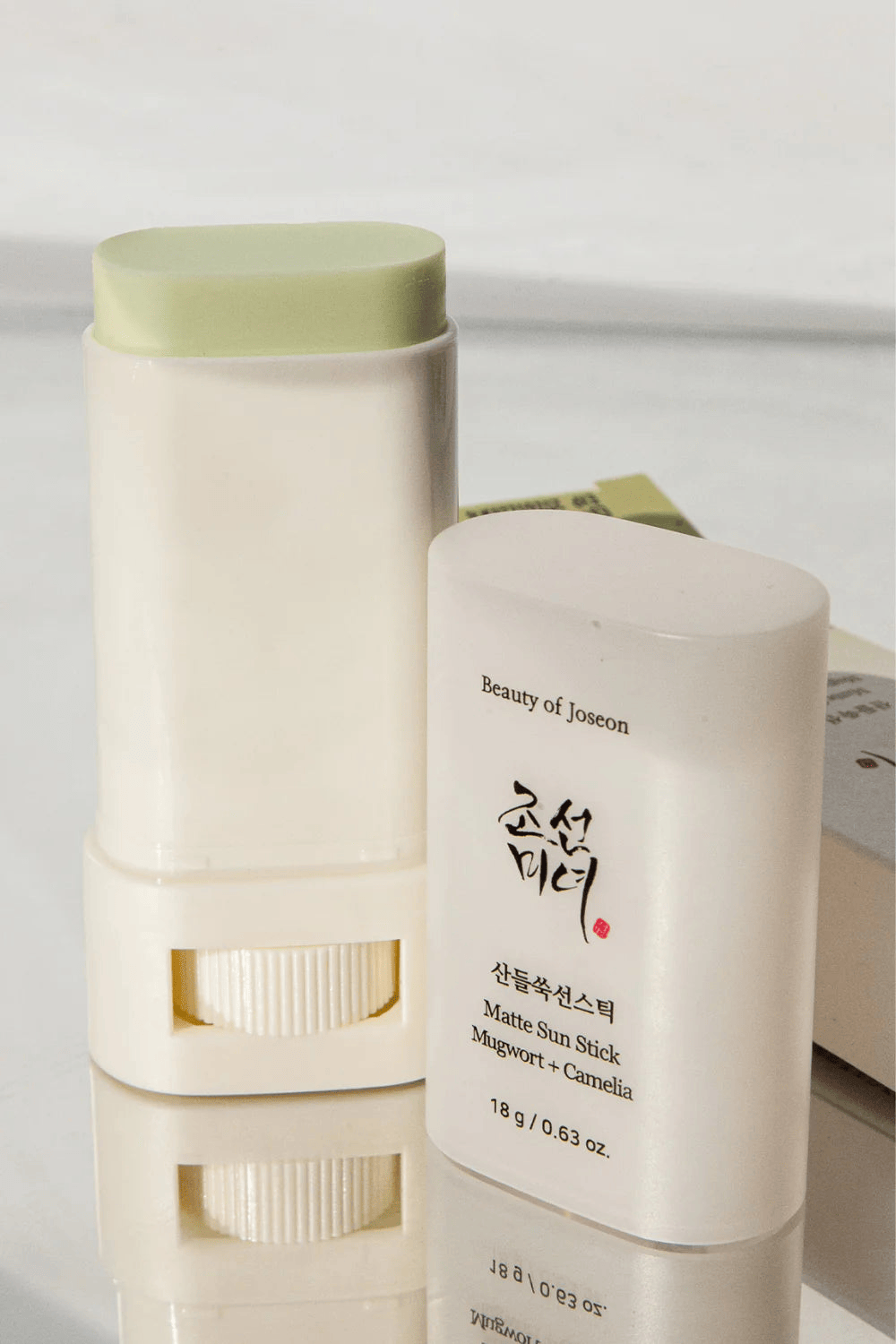 Matte Sun Stick : Mugwort+Camelia (SPF 50+ PA++++) 18g | Beauty of Joseon