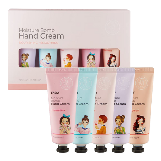 Moisture Blossom Hand Cream (40ml) Set of 5 | Fascy