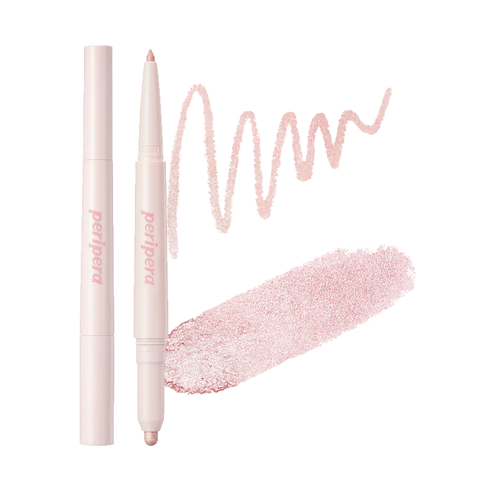 Sugar Twinkle Duo Eye Stick 03 Glimmering Pink | Peripera